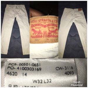 Men’s Levi jeans